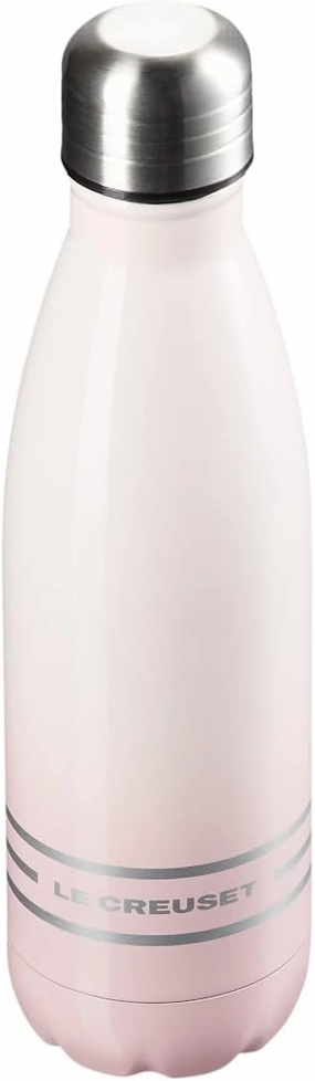 Le Creuset Hydration Water Bottle, 17 oz, Shell Pink