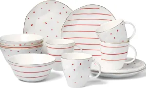 Lenox 896839 Garnet Bay 12-Piece Dessert Set