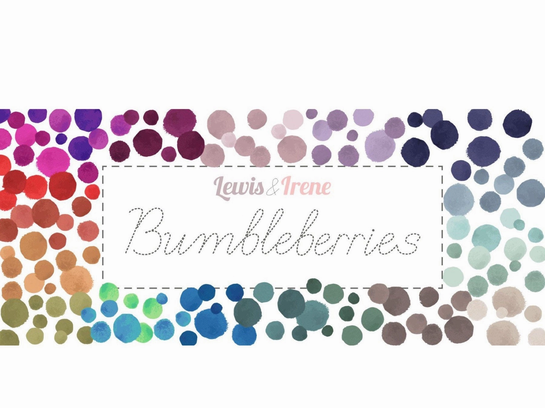 Lewis & Irene Bumbleberries Blenders Fabric Collection Plaster Pink BB249