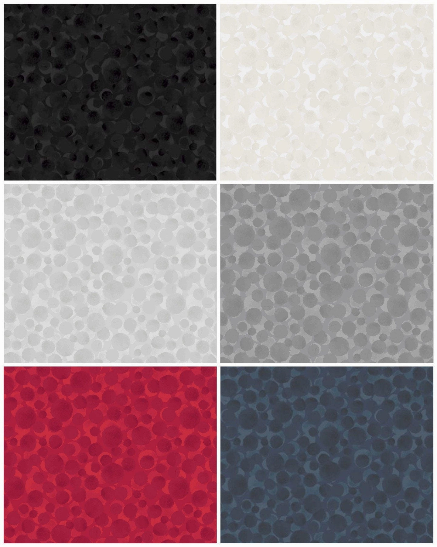 Lewis & Irene Bumbleberries Blenders Fabric Collection Postbox Red BB184