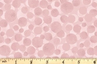 Lewis & Irene Bumbleberries Blenders Fabric Collection Soft Pink BB329