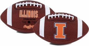 Licensed Products Rawlings NCAA Game Time Full Size Football, University of Illinois Fighting Illini