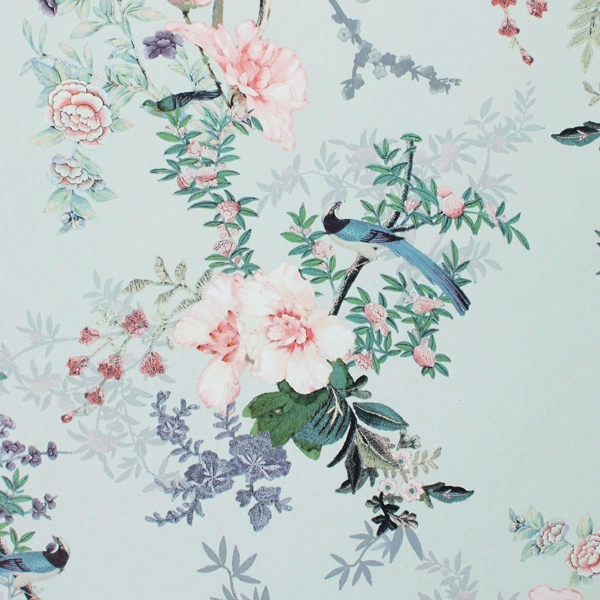 Lipsy Ophelia Wallpaper Duck Egg 144081