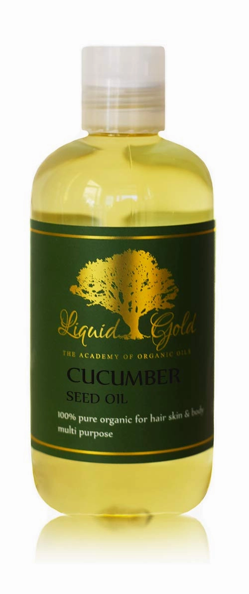 Liquid Gold Inc 8 OZ Premium CUCUMBER Pure & Organic Skin Hair Nails Massage Health Care