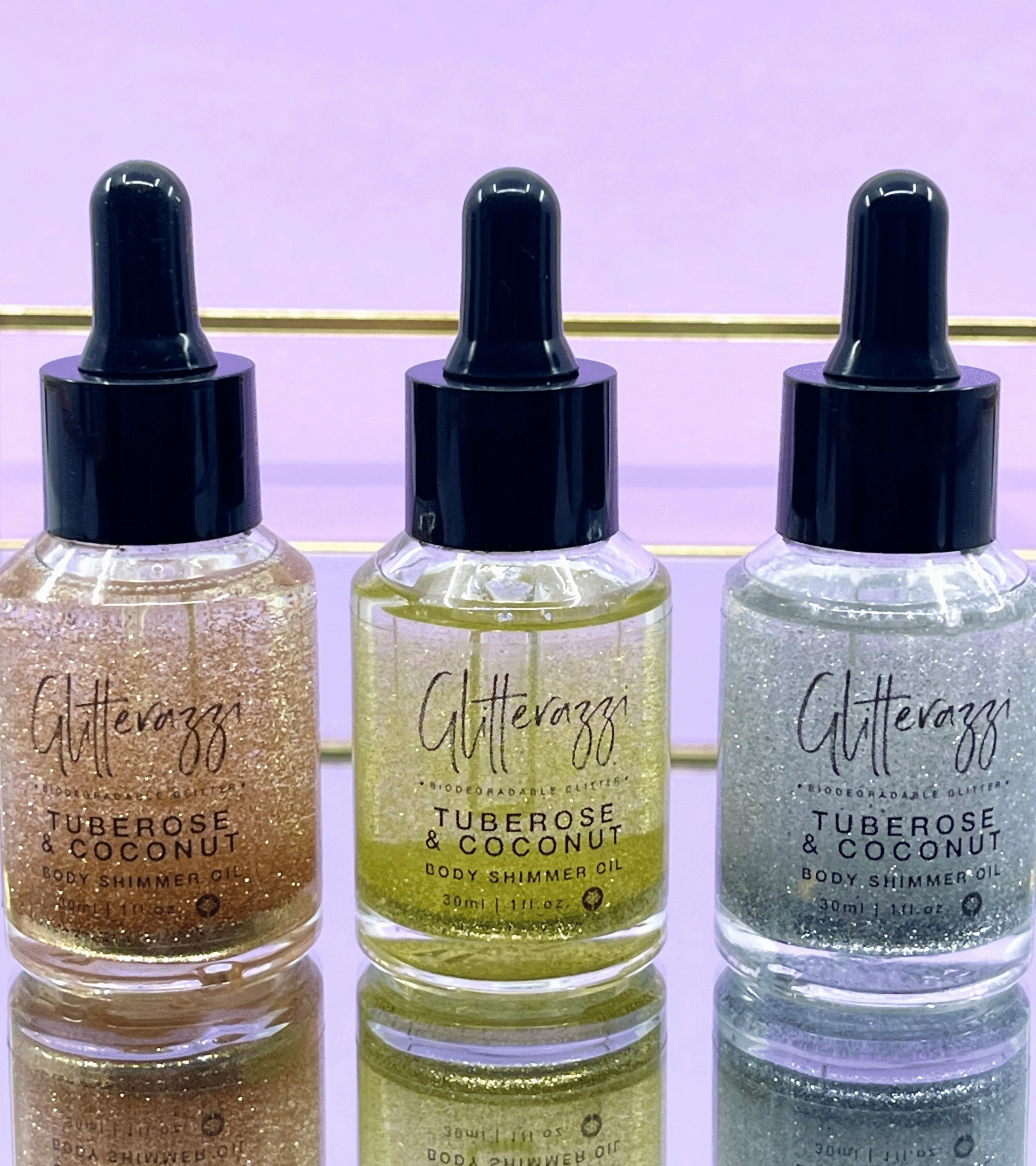 Liquid Shimmer - Gold | Coconut Oil & Tuberose
