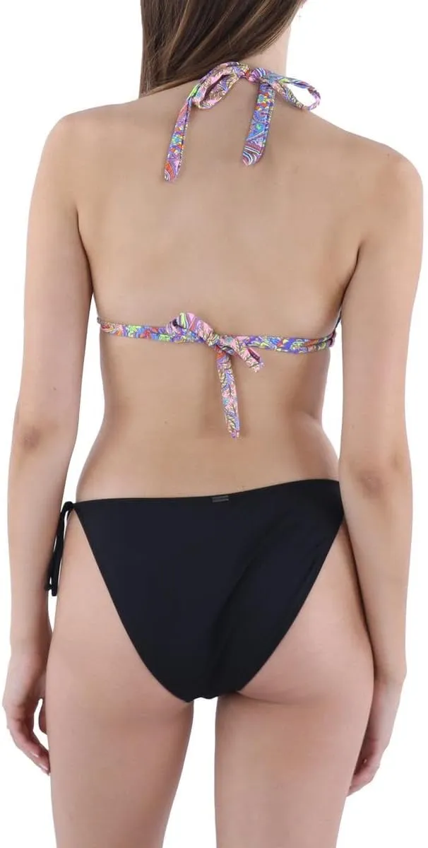 Luli Fama Women's Pinkin' About You Triangle Halter Top