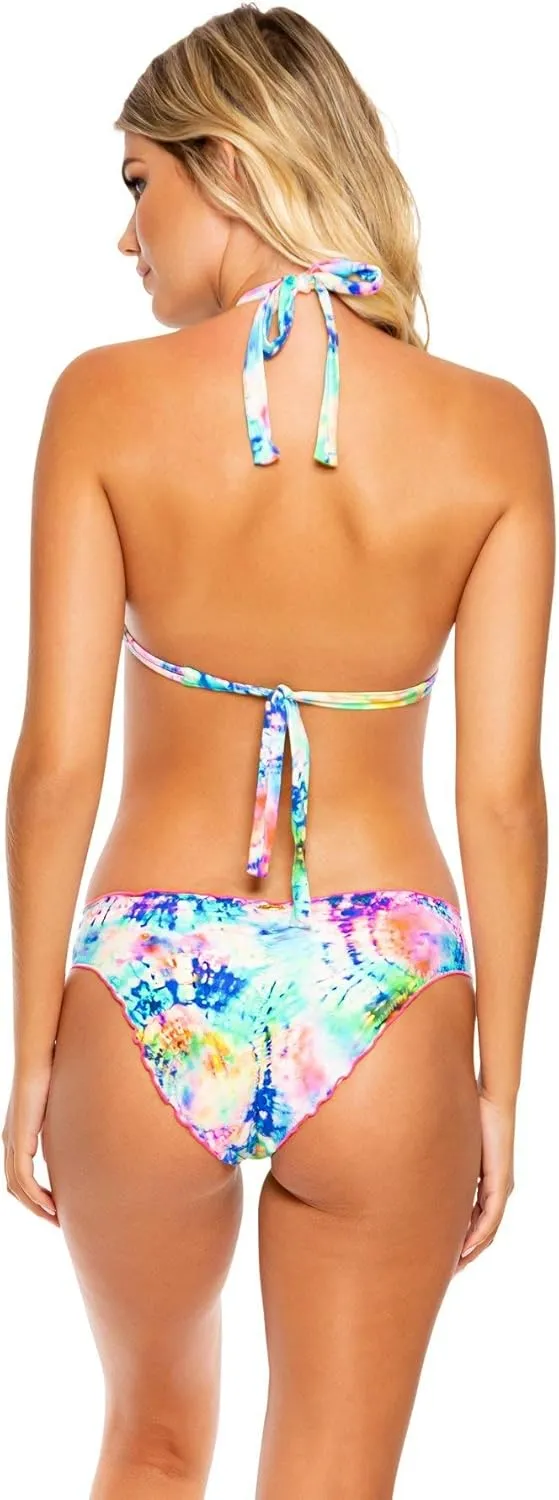 Luli Fama Women's Standard Celestial Dreams-Seamless Full Ruched Back Bottom