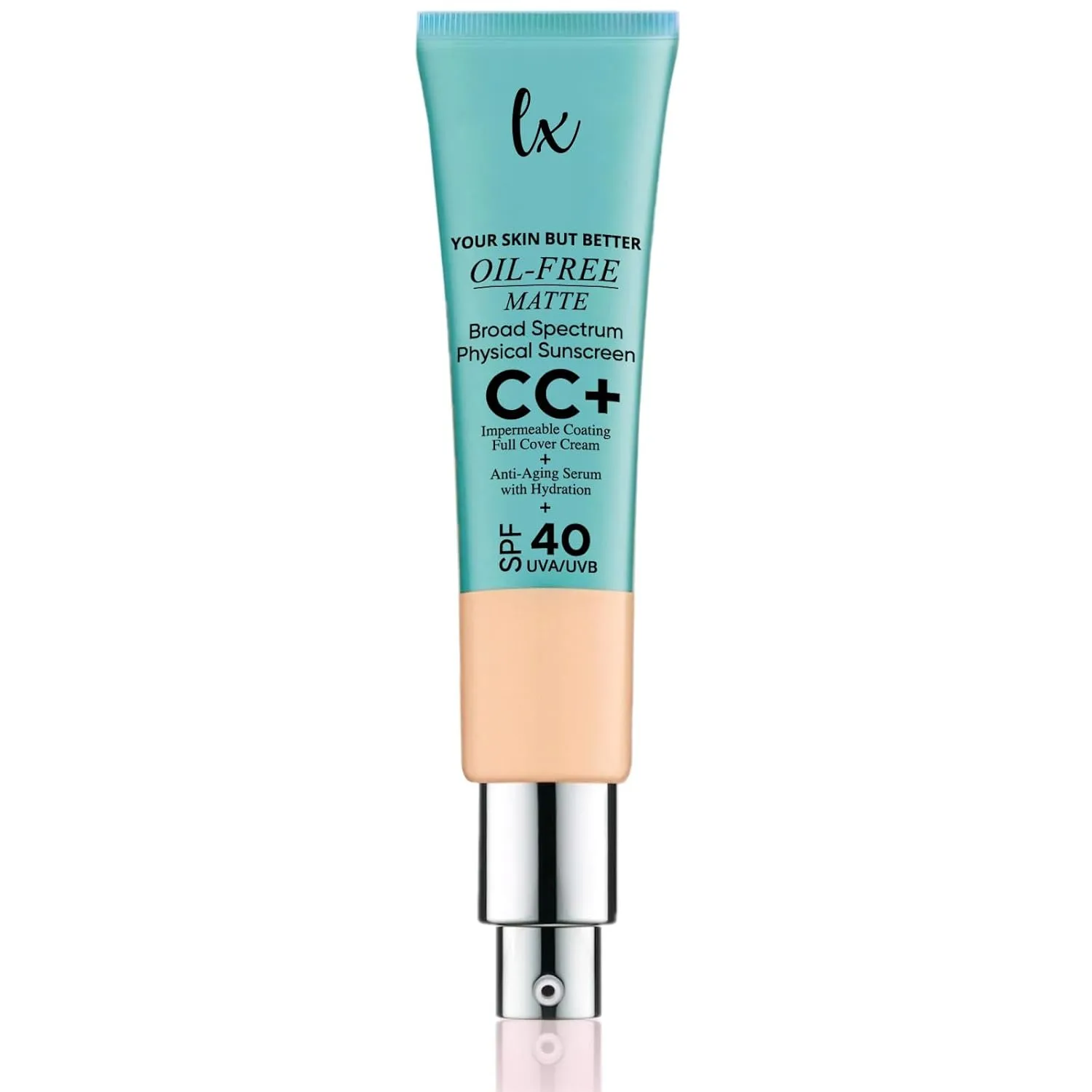 LX Blend CC  Cream Oil Free Matte (Light) Anti Aging Foundation-SPF 40
