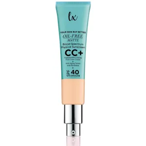 LX Blend CC  Cream Oil Free Matte (Light) Anti Aging Foundation-SPF 40