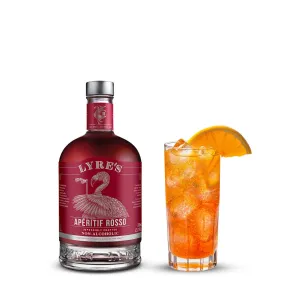 Lyre's Aperitif Rosso - Non-Alcoholic Spirit | Sweet Vermouth Style | Gold Medal Winner | 23.7 Fl Oz