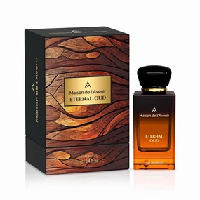 Maison de l'Avenir Eternal Oud – AURA COLLECTION | Floral Oriental Fragrance | Unisex Cologne & Perfume | Natural & Essential Oils | Eau de Parfum (36 Hours) | Made in UAE | 100ml / 3.4 fl. oz.