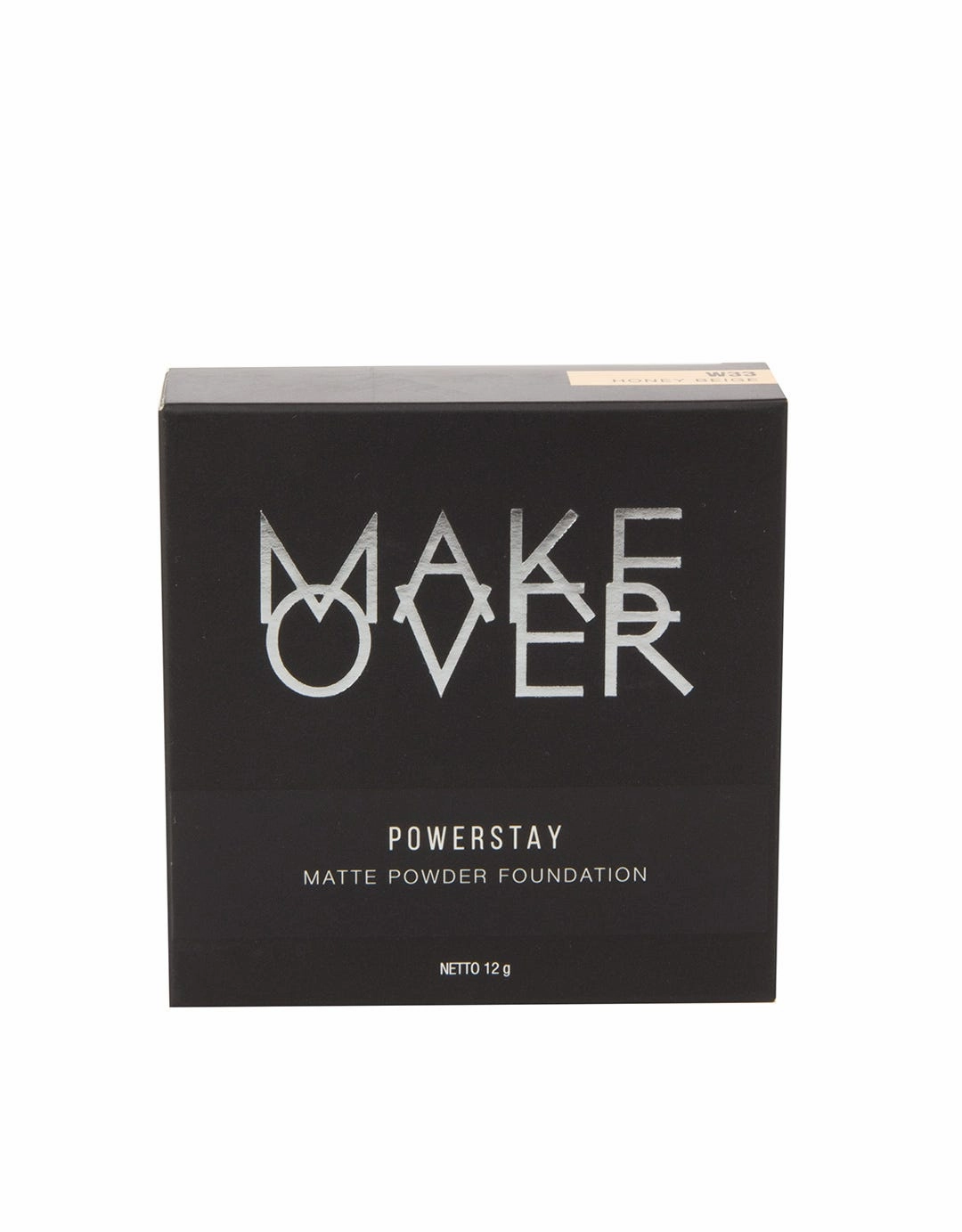 MAKE OVER Powerstay Matte Powder Foundation W33 Honey Beige 12 g