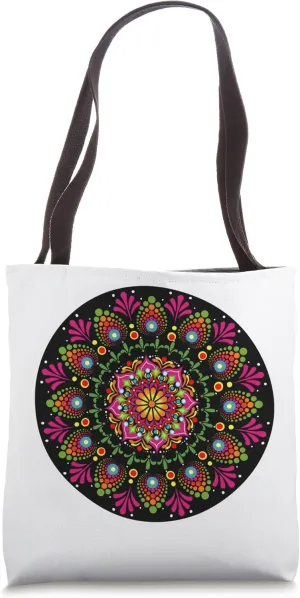 Mandalas of Colors Tote Bag