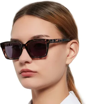 MARE AZZURO Reader Sunglasses Women UV Protection Outdoor Reading Glasses 0.5 0.75 1.0 1.25 1.5 1.75 2.0 2.25 2.5 2.75 3.0 3.25 3.5 3.75 4.0 (Brown, 50)