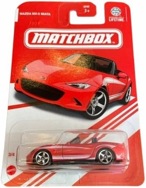 Matchbox 1:64 Die-Cast Mazda MX-5 Miata, Red