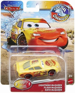 Mattel Disney Cars Color Changer Cruisin McQueen Yellow/Red (Red and Yellow)