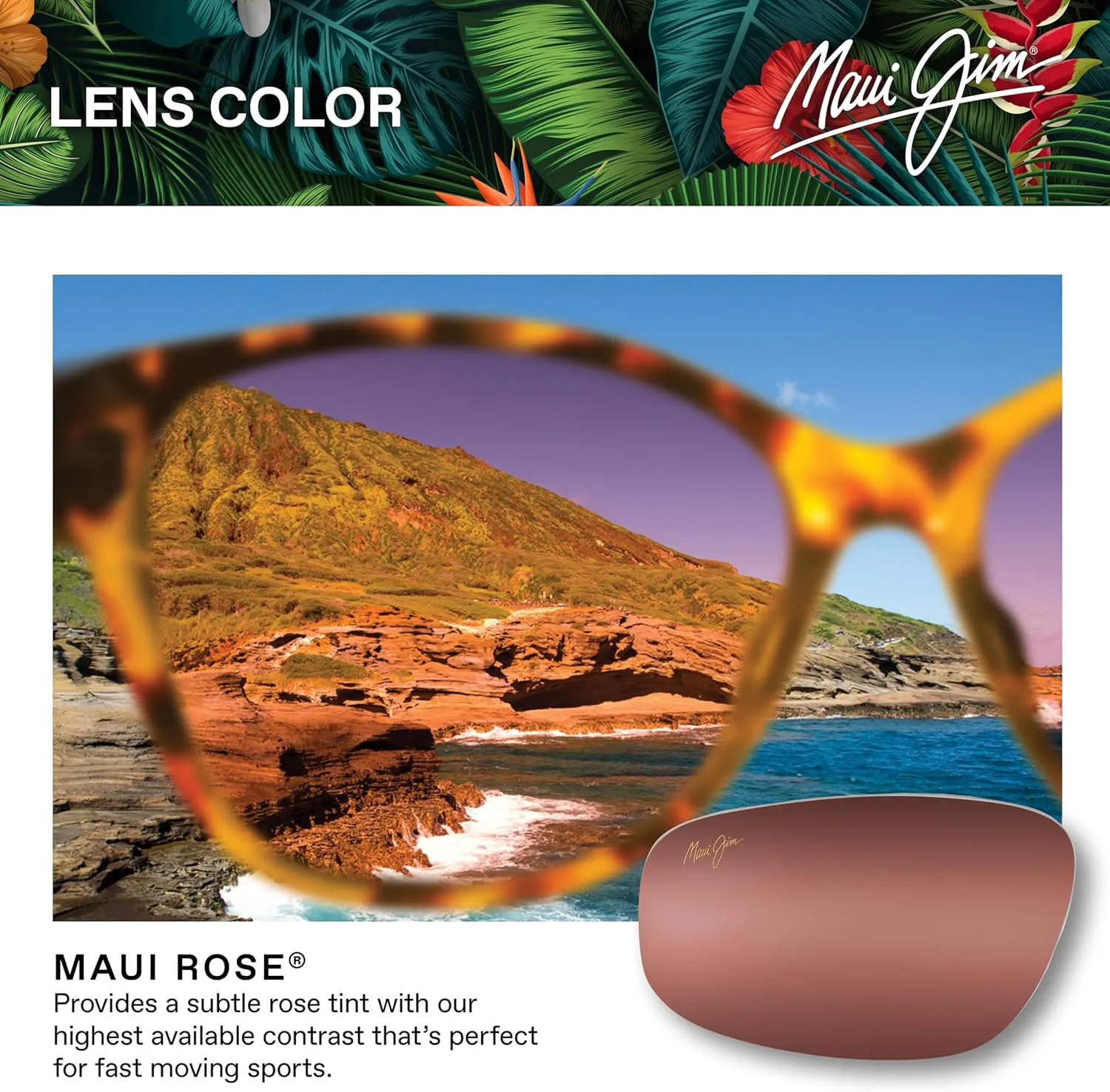 Maui Jim Kaolu Square Sunglasses