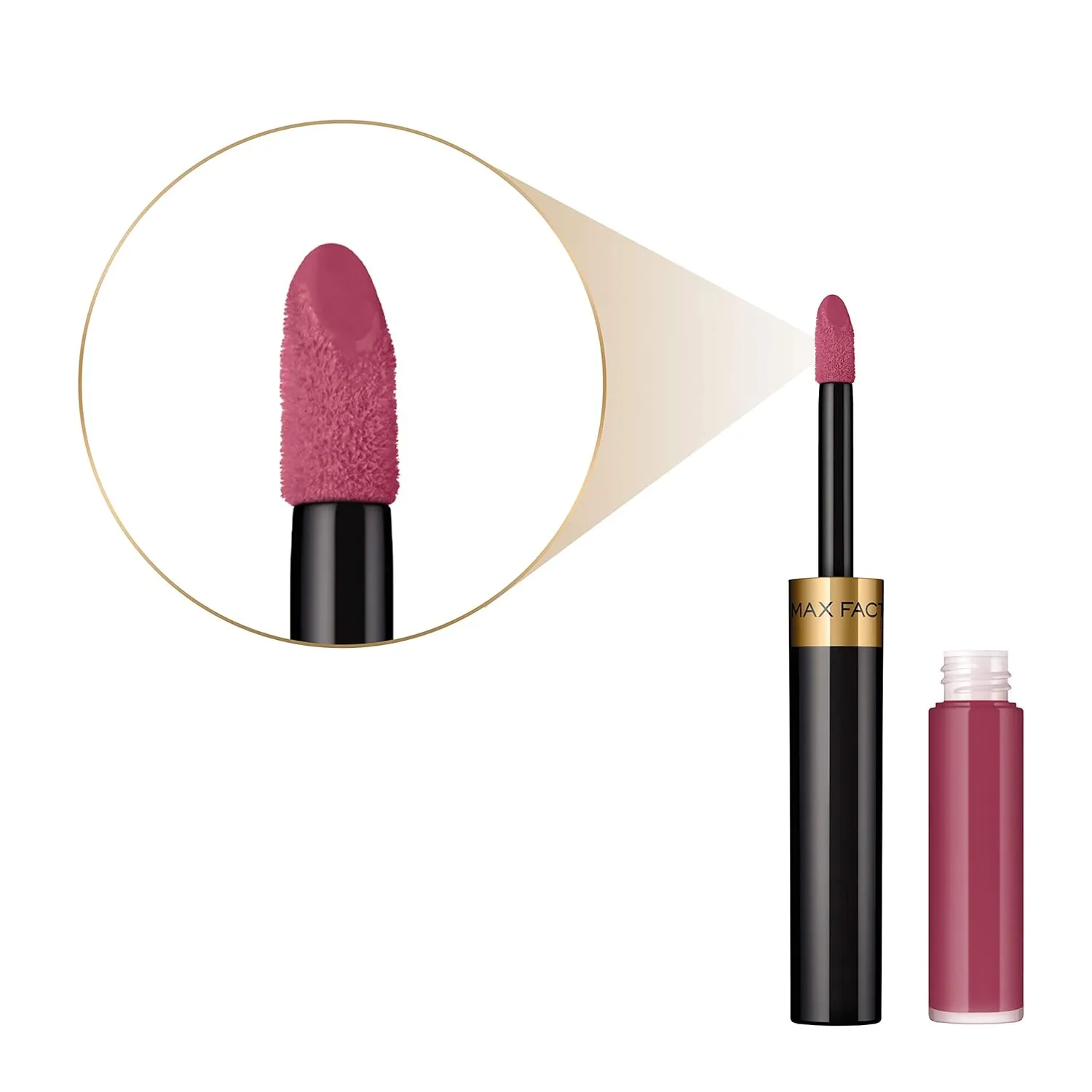 Max Factor Lipfinity for Women, 330 Essential Burgundy, 0.14 Ounce, Full Size