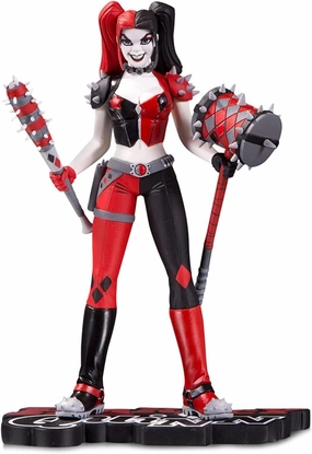 McFarlane Toys DC Direct Harley Quinn RED White & Black - Harley Quinn by Amanda Conner (Resin)