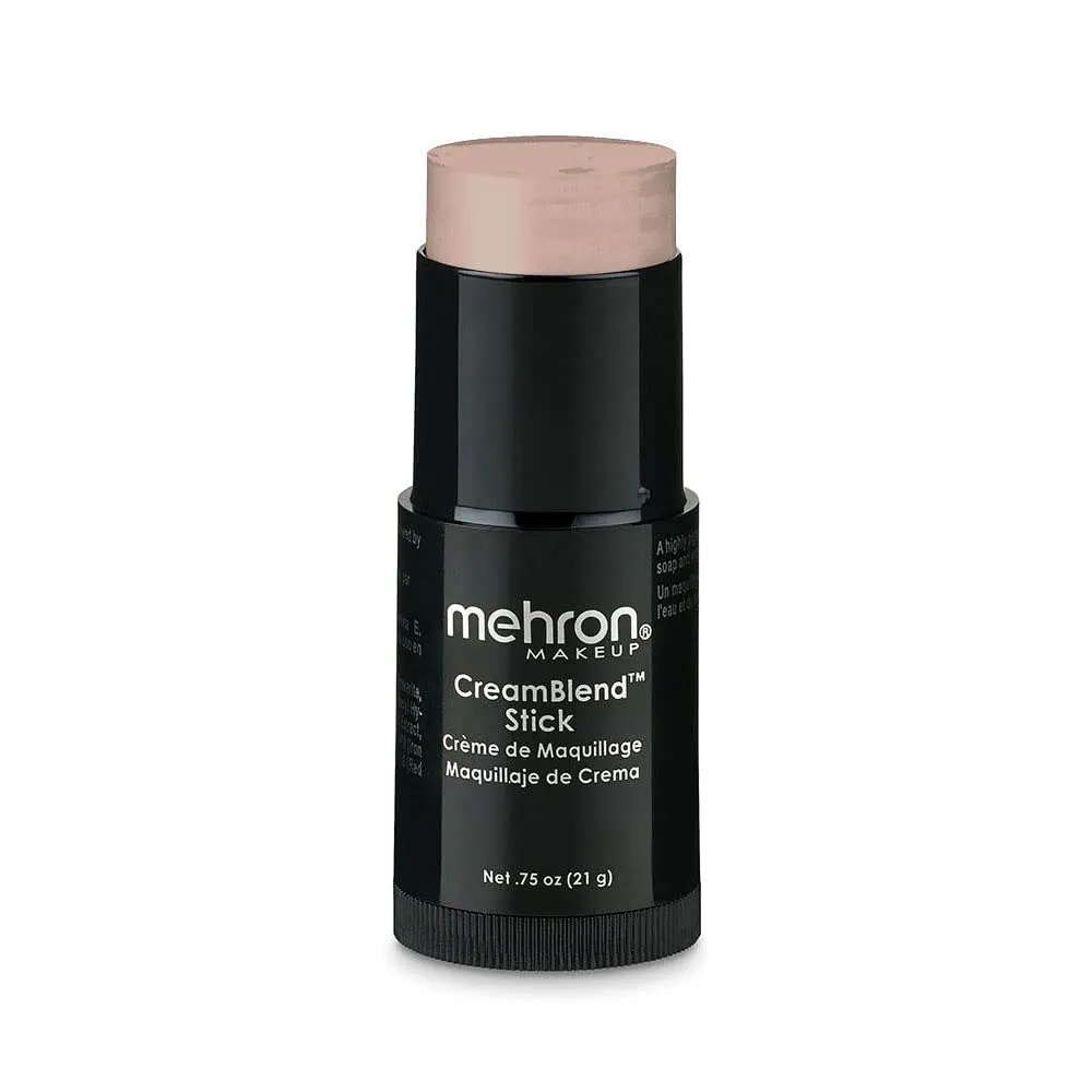 Mehron Makeup CreamBlend Stick (0.75 Ounce) (MEDIUM OLIVE)