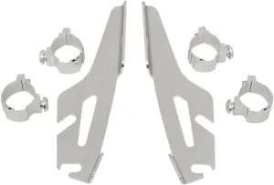 Memphis Shades Bullet Fairings Trigger-Lock Mounting Kits Compatible for Indian Scout 2015-2019 - Polished