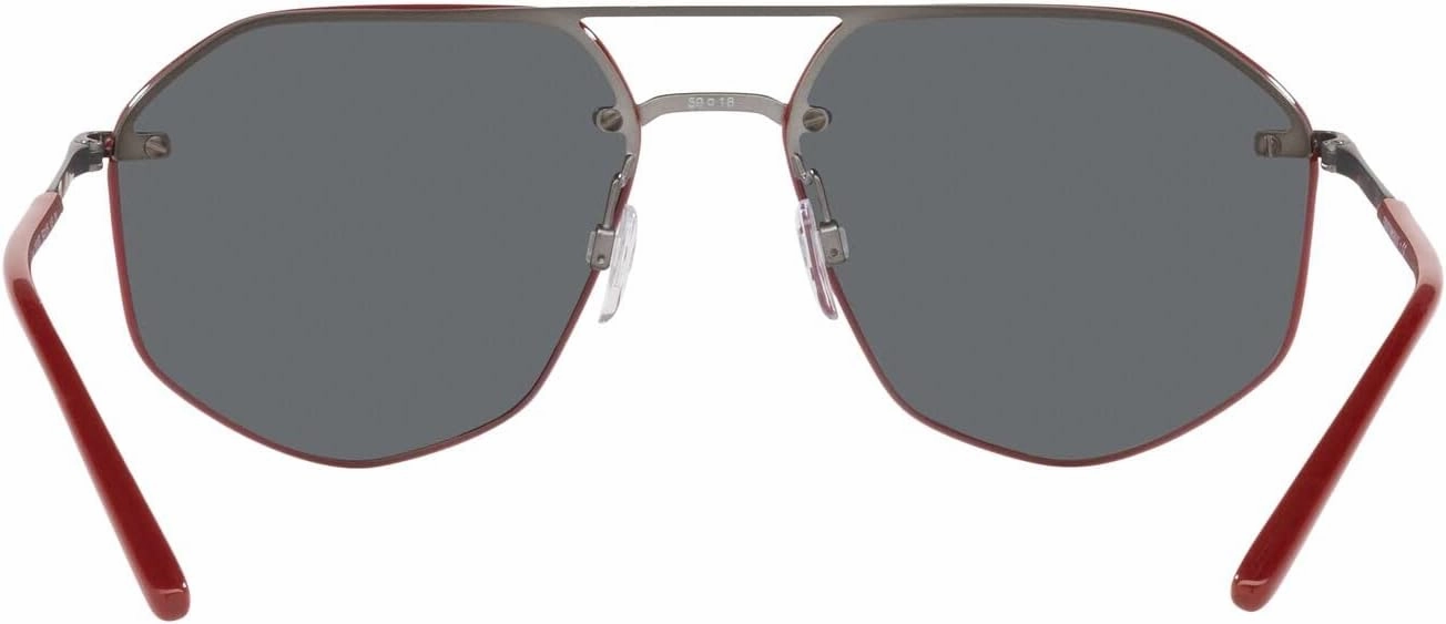 Men's Ea2132 Aviator Sunglasses