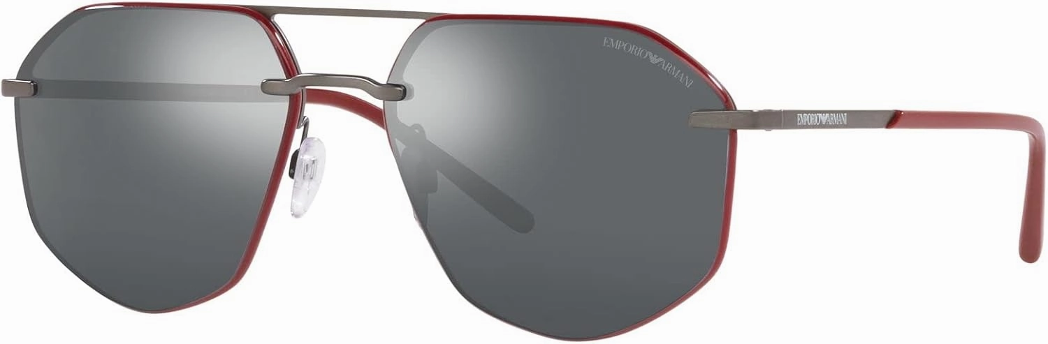 Men's Ea2132 Aviator Sunglasses