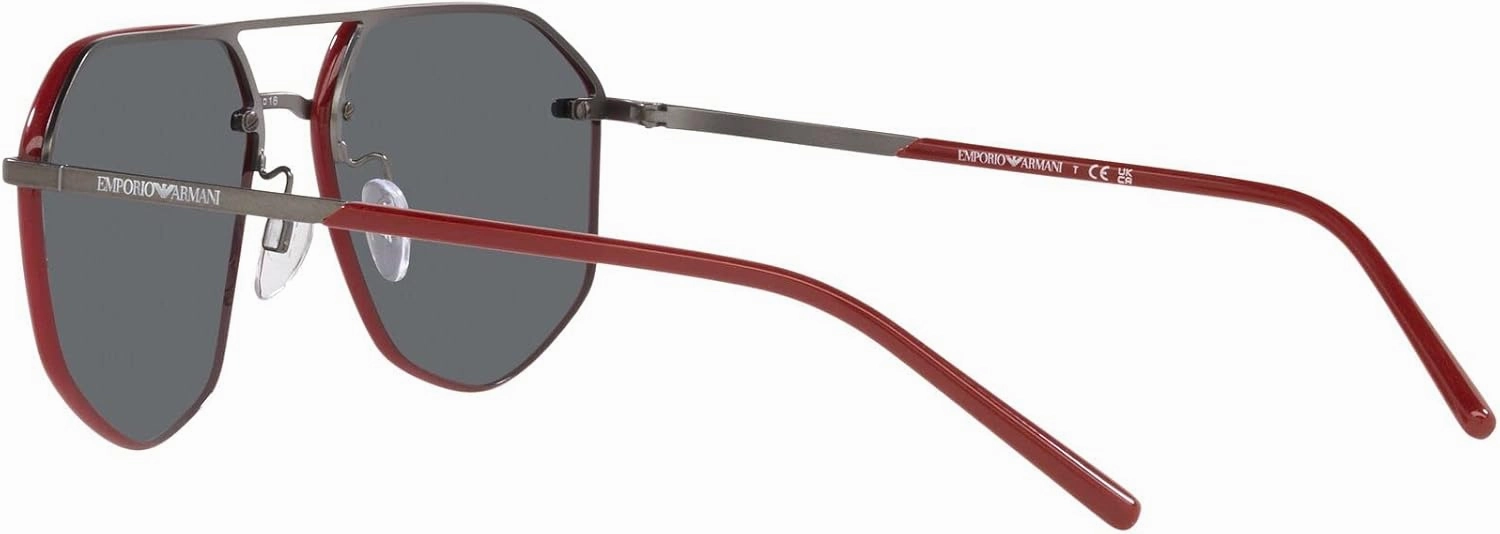 Men's Ea2132 Aviator Sunglasses