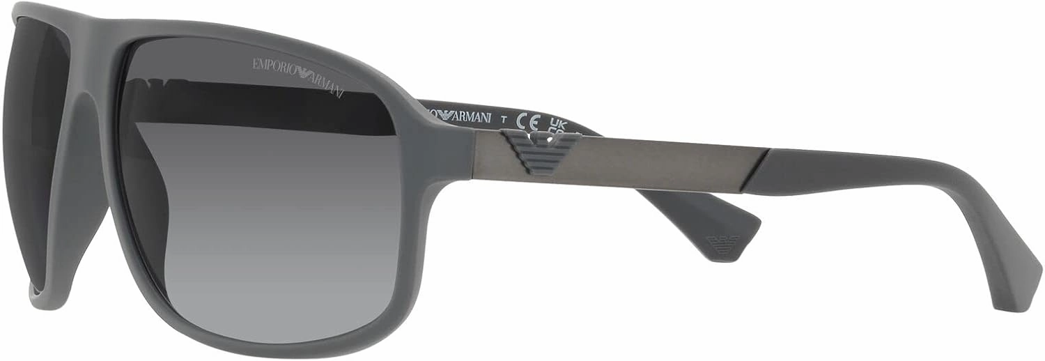 Men's Ea4029 Square Sunglasses