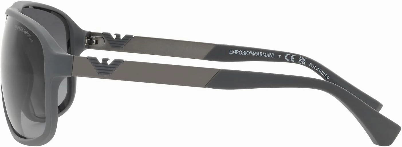 Men's Ea4029 Square Sunglasses