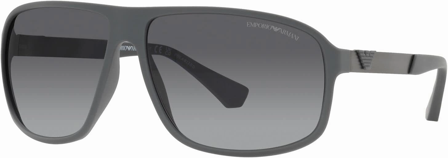 Men's Ea4029 Square Sunglasses