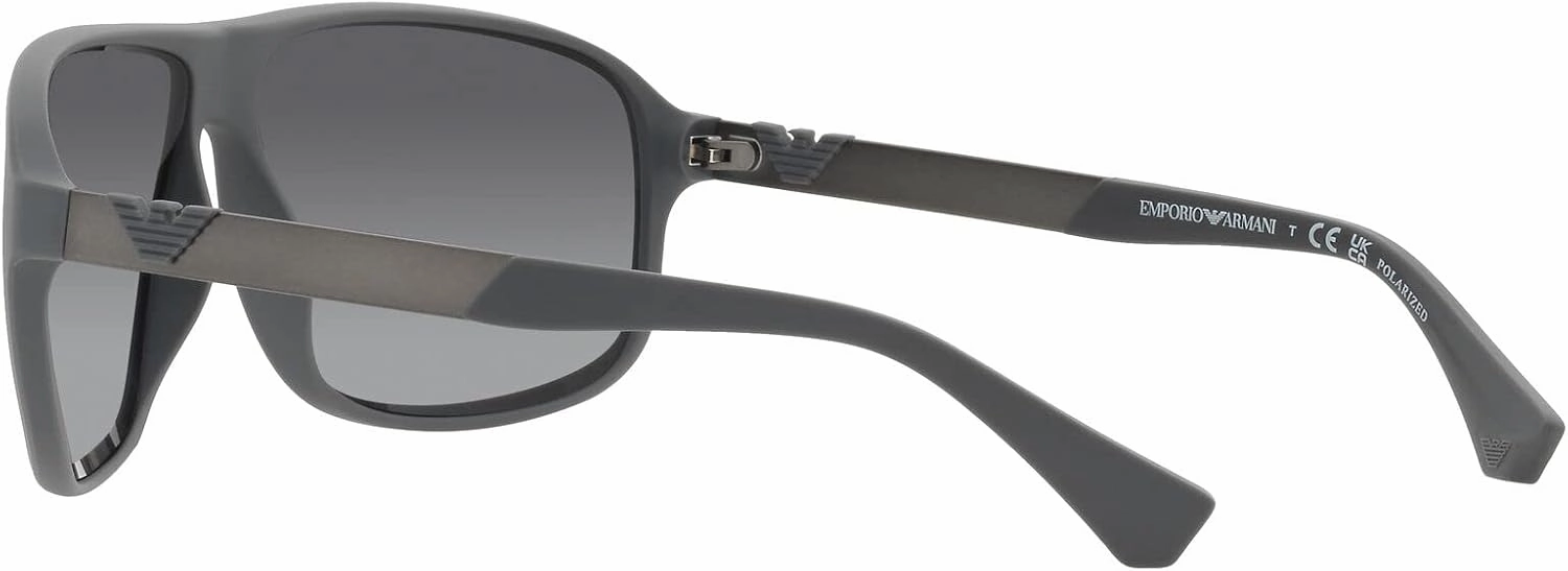 Men's Ea4029 Square Sunglasses