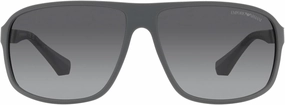 Men's Ea4029 Square Sunglasses