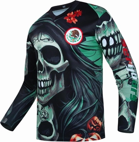 Men's Mountain Bike Jersey, Long Sleeve, Quick Dry, Off-Road Motocross Jersey, Downhill & Motocross Shirts