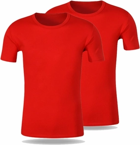 Men Short Sleeve Athletic Tshirt Womens Versatile Basics Essentials Tops Unisex Crewneck Running Shirts Pack of 2