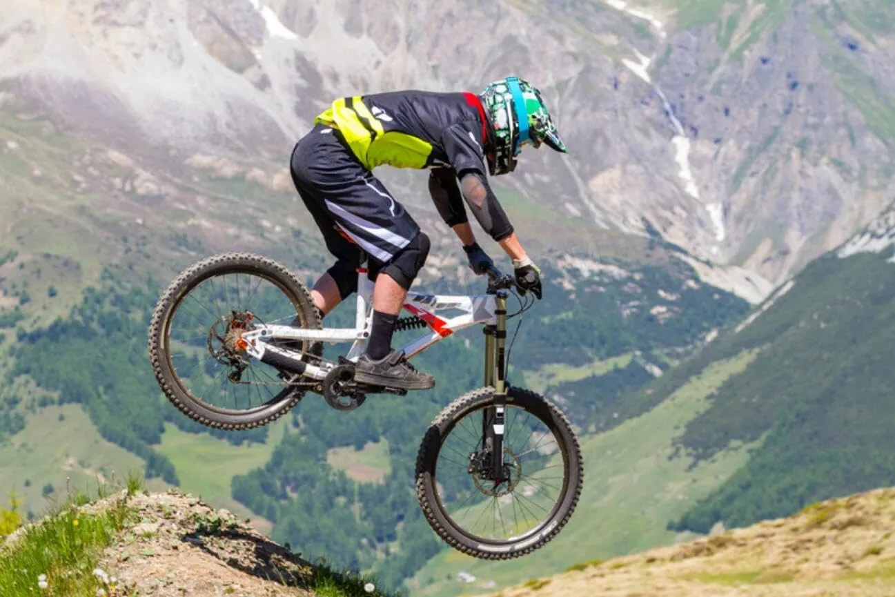 Men's Mountain Bike Jersey Long Sleeve MTB Off-Road Motocross Jersey Quick Dry Downhill&Motocross Shirts