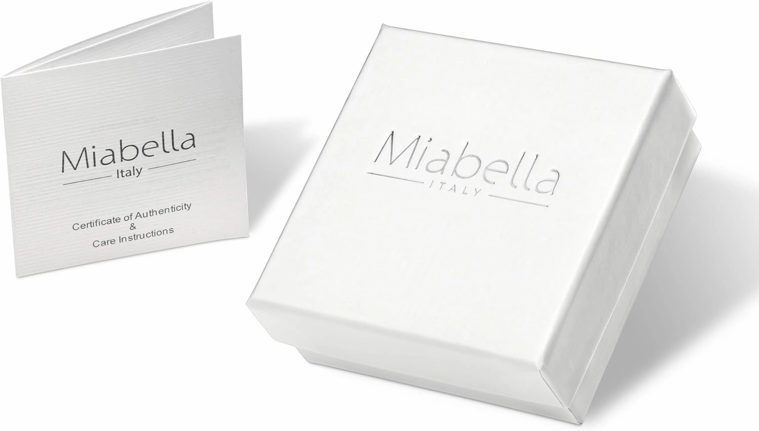 Miabella Italian Solid 18k Gold Over 925 Sterling Silver 3.5mm Diamond Cut Cuban Link Curb Chain Necklace for Women, Made in Italy