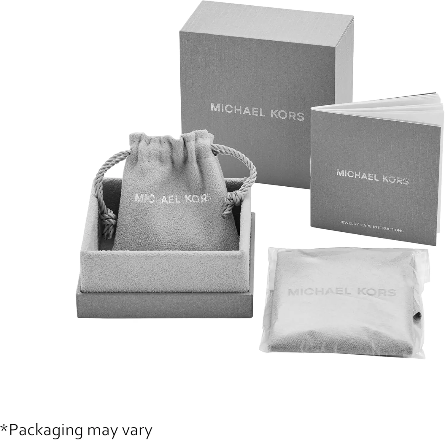 Michael Kors Stainless Steel and Pavé Crystal Chain Bracelet for Women