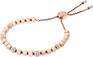 Michael Kors Stainless Steel and Pavé Crystal Chain Bracelet for Women