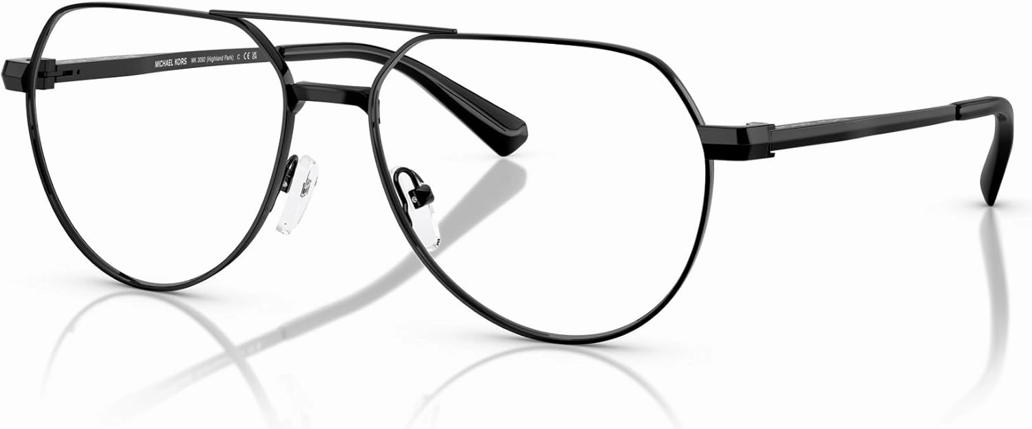 Michael Kors Men's Mk3092 Highland Park Aviator Prescription Eyewear Frames
