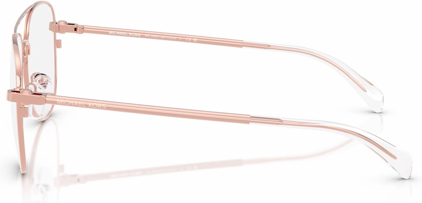 Michael Kors Women's Mk3089 São Paulo Aviator Prescription Eyewear Frames
