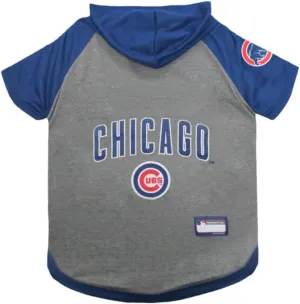 MLB PET Apparel. - Licensed Baseball Jerseys, T-Shirts, Dugout Jackets, CAMO Jerseys, Hoodie Tee's & Pink Jerseys for Dogs & Cats, Chicago Cubs, Small Shirt for Pets