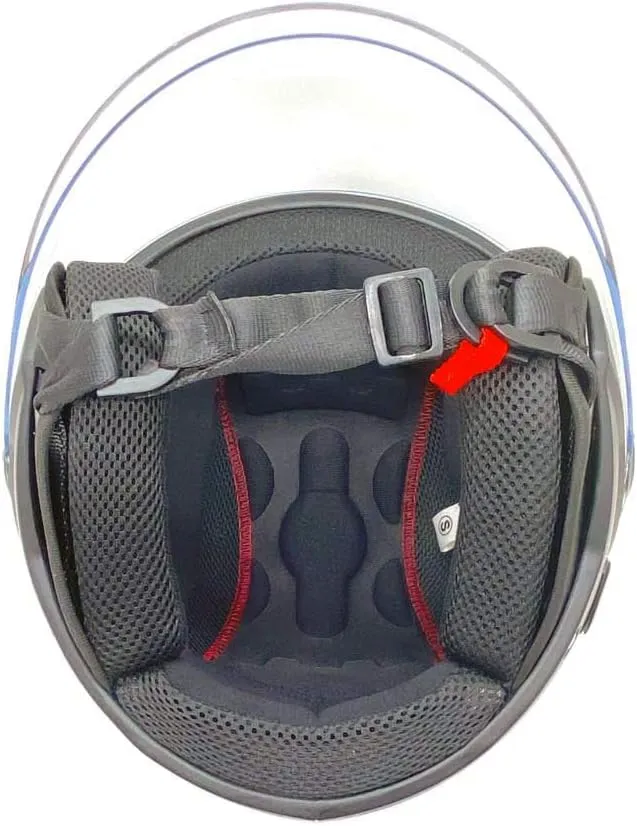 MMG Helmets Open Face Pilot Style Integrated Flip Up Visor DOT - Model 28 (Shiny Black, Large)