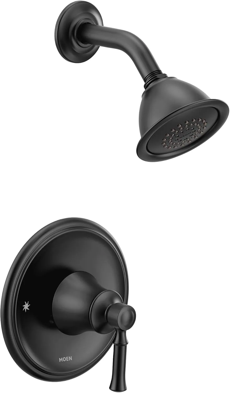Moen T2182BL Dartmoor Posi-Temp Bathroom Tub Faucet Trim Only Kit, Matte Black