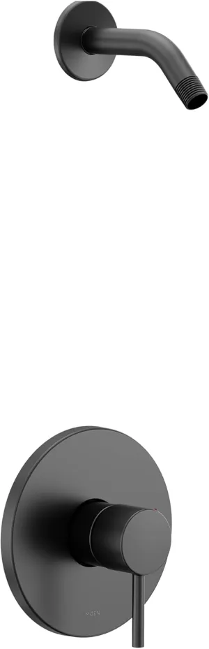 Moen UT2192NHBL Align M-CORE 3-Series 1-Handle Shower Trim Kit, Valve Required, Matte Black