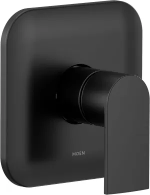 Moen UT2471BL Genta LX M-CORE 2-Series 1-Handle Shower Trim Kit, Valve Required, Matte Black