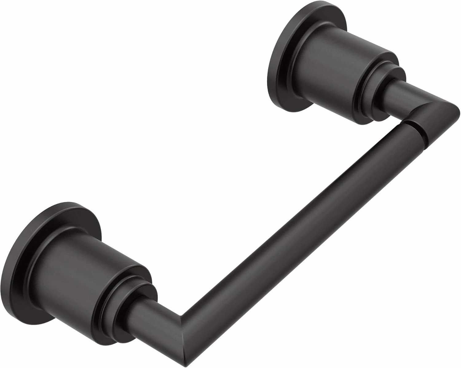 Moen YB0808BL Arris Pivoting Toilet Paper Holder, Matte Black