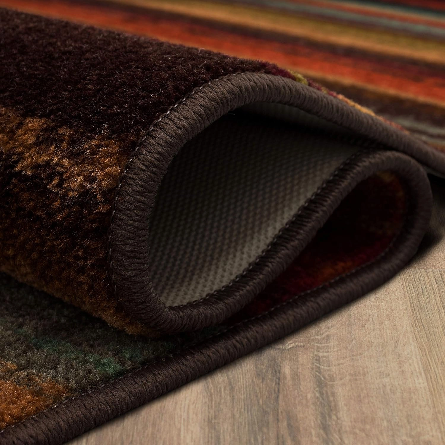 Mohawk Home Boho Stripe 2' x 5' Area Rug - Multicolor - Perfect for Living Room, Dining Room, Office