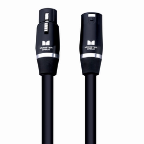 Monster Cable Prolink Studio Pro 2000 Microphone Cable. 5 Feet Mic Cable. Gold Contact XLR Cables. Multi-Guage Wire Networks XLR Microphone Cable.