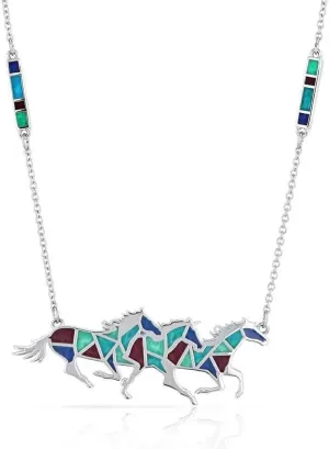 Montana Silversmiths Western Lifestyle Women's Necklace (All the Pretty Horses)